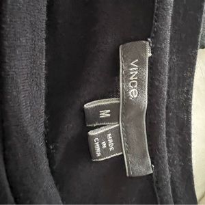 Silk and cotton Vince top